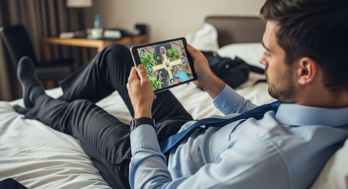 hotel in room entertainment games