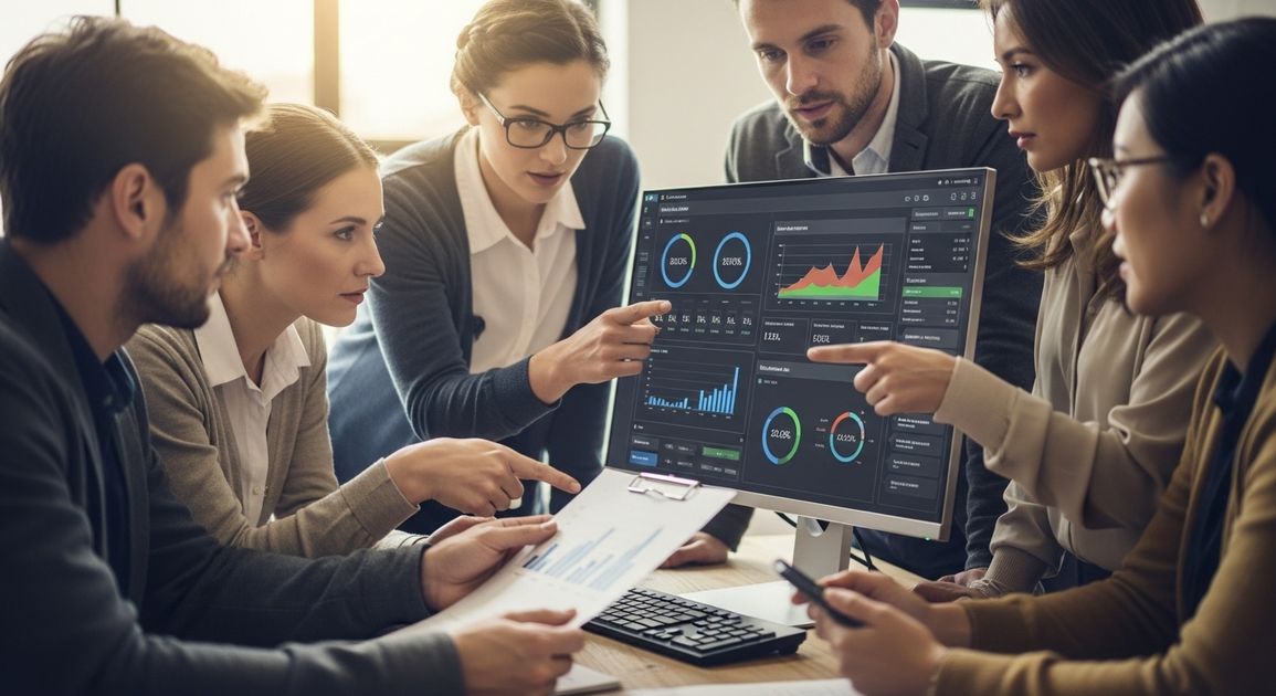 real time business dashboard